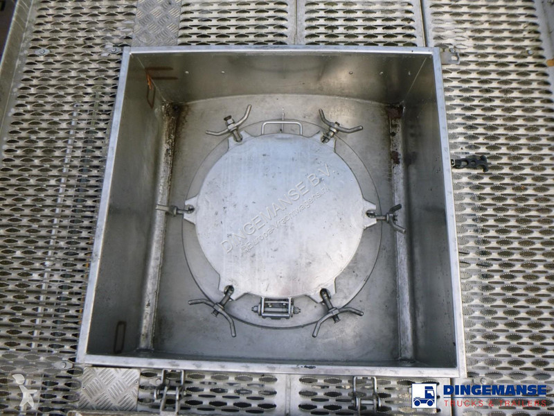 Semi remorque Feldbinder Chemical tank inox...