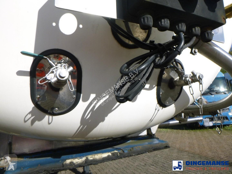 نصف مقطورة LAG Chemical tank inox 37.5 m3 / 1 comp