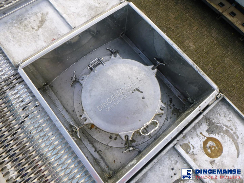 نصف مقطورة Burg Chemical tank inox L4BH 30 m3 /...
