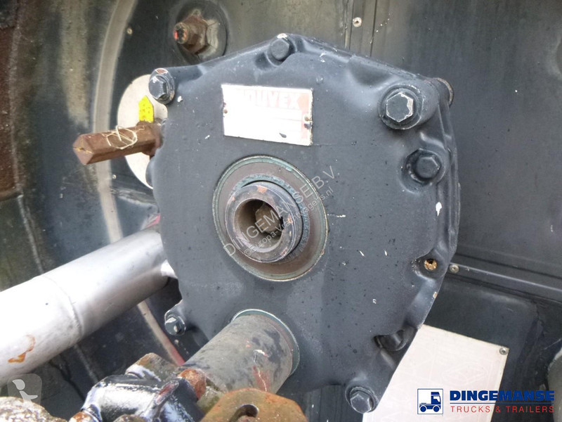 نصف مقطورة Magyar Bitumen / heavy oil tank inox...