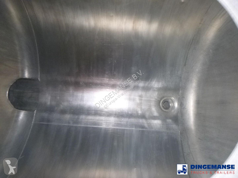 نصف مقطورة Burg Chemical tank inox L4BH 30 m3 /...