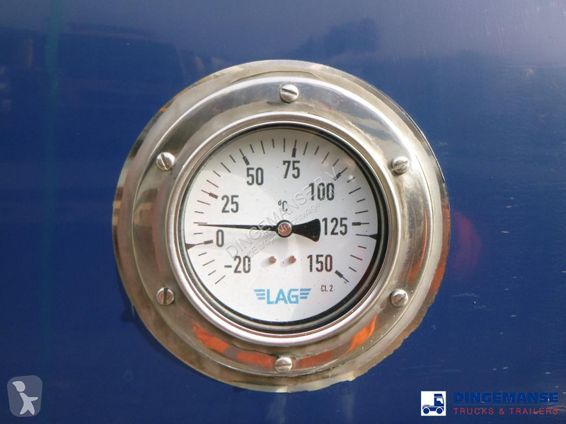 نصف مقطورة Burg Chemical tank inox L4BH 32.5 m3...