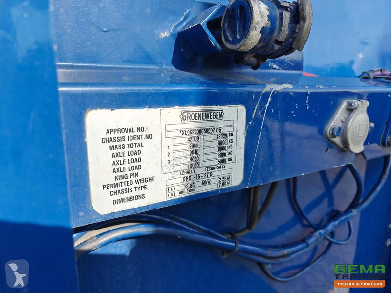 Sættevogn Krone SZC 20 Z 20FT - Full steel - 2...