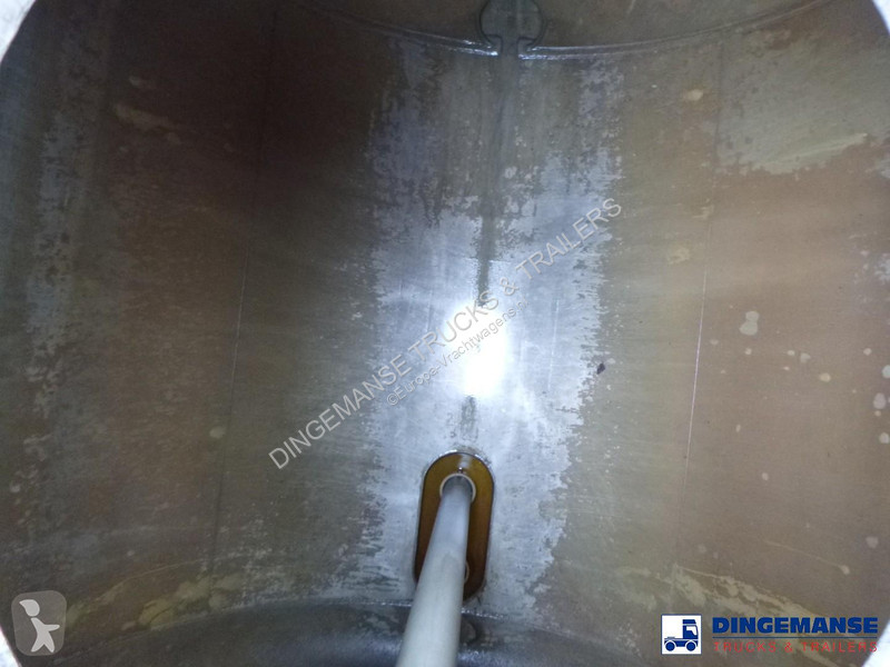 نصف مقطورة Magyar Chemical tank inox L4BH 33 m3...