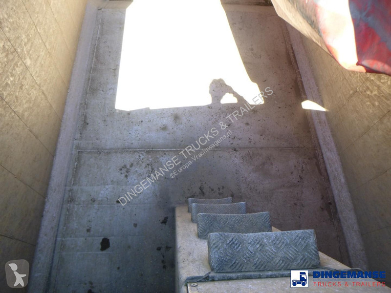 نصف مقطورة Wilcox Tipper trailer alu 55 m3 +...