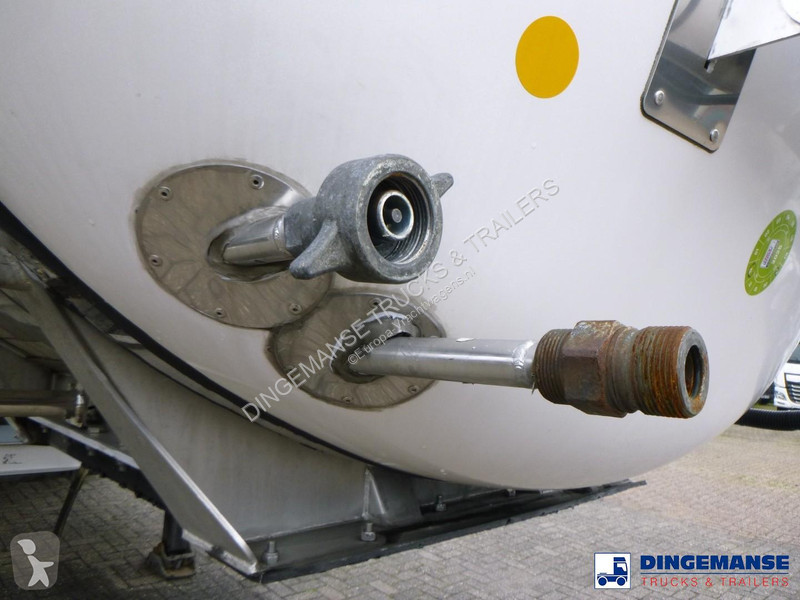 نصف مقطورة Van Hool Food tank inox 36 m3 / 4...