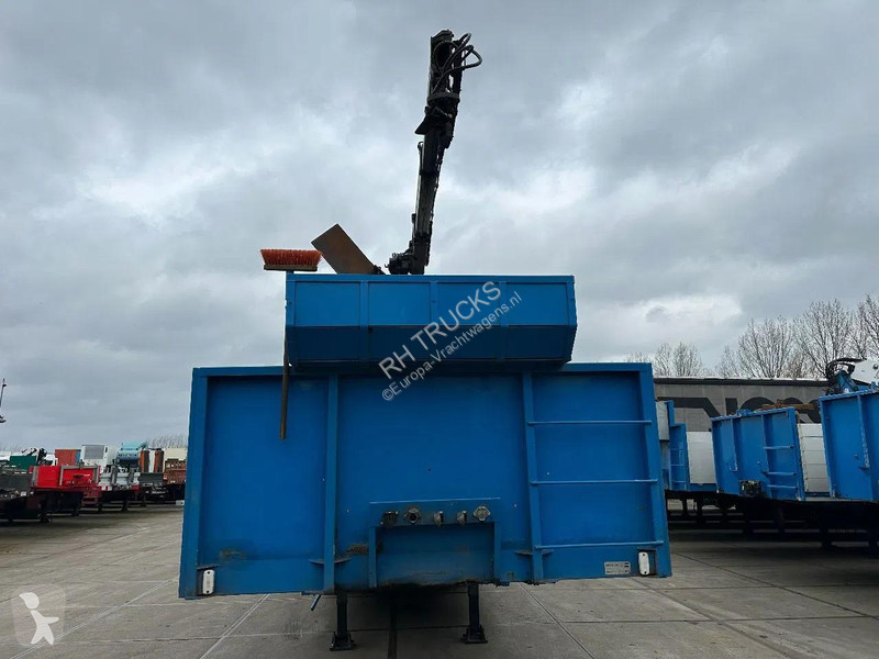 نصف مقطورة KWB P-423-STI-R 3 AXLE BPW + HIAB...