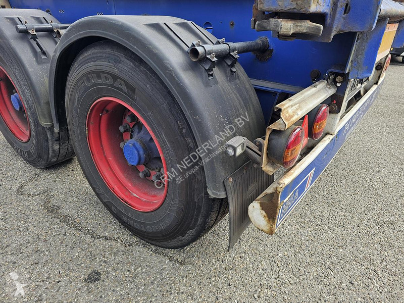 نصف مقطورة Krone F.ATL 20-BPW DRUM-STEEL SPRINGS.