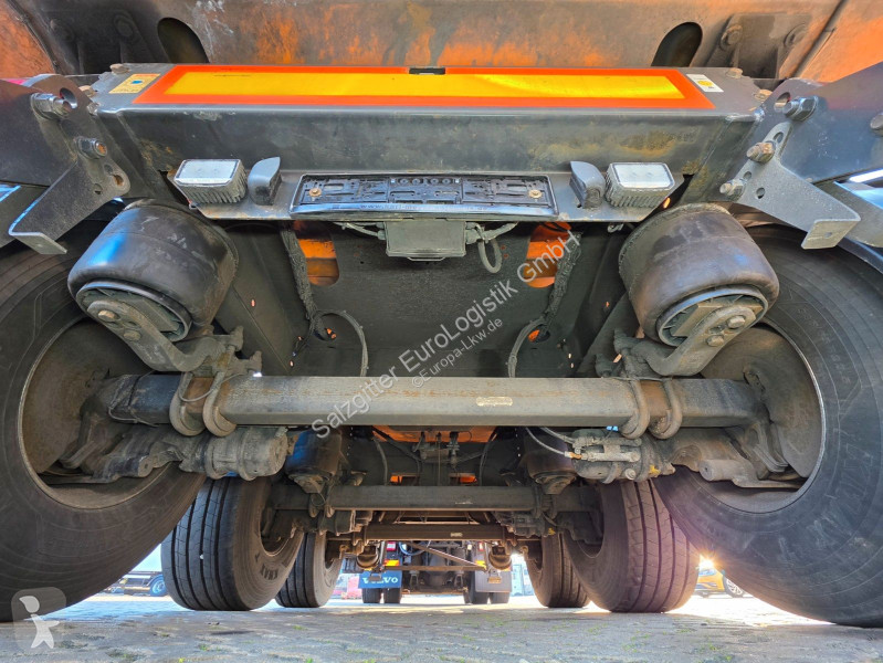 نصف مقطورة Kempf MULDE MIT KLAPPE!! / VOLVO 500...