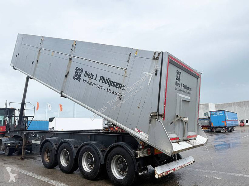 Sættevogn CMT Tipper / Alukastenmulde Kipper 55M3