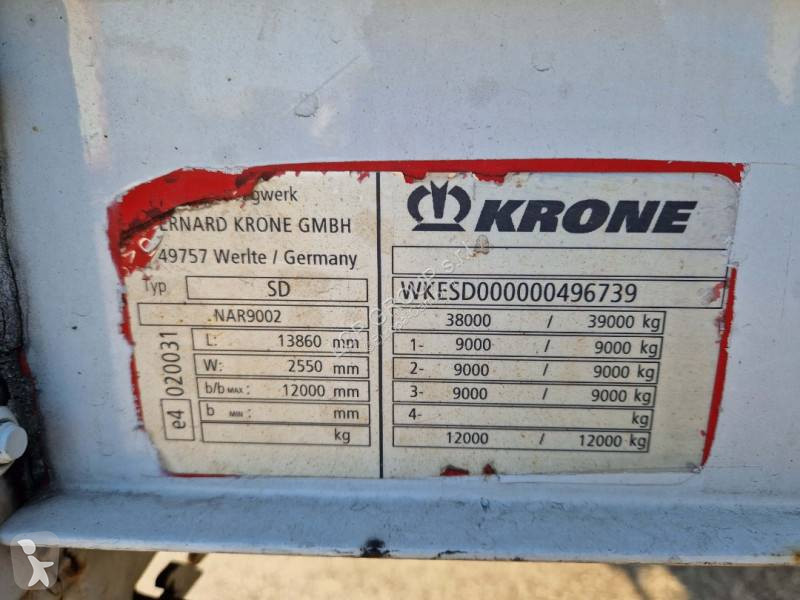 نصف مقطورة Krone SDP27