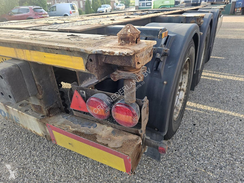 نصف مقطورة Krone / REAR SLIDER / DUTCH CHASSIS...