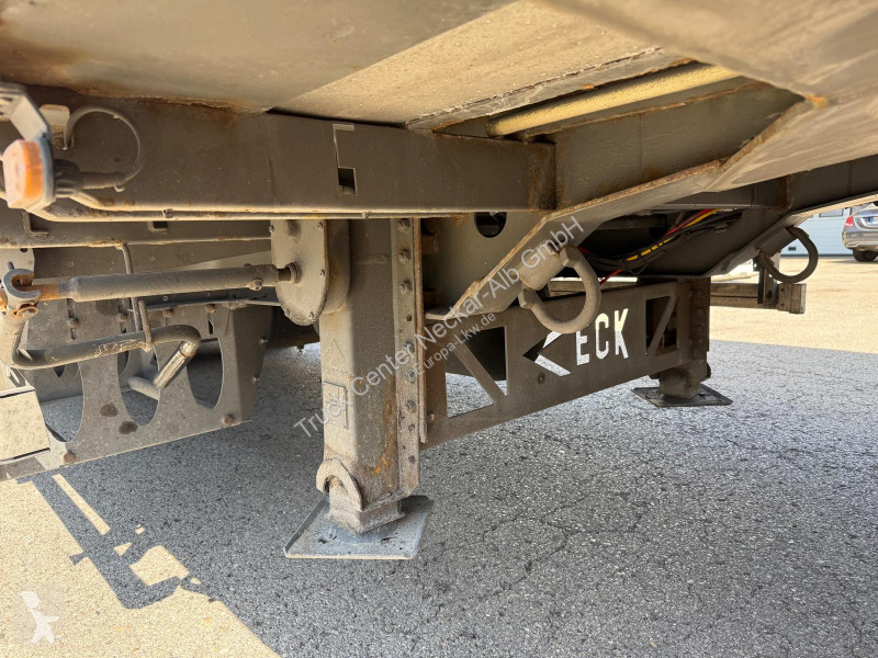 Semi remorque Van Eck   3 Achs Koffer MEGA Lift...