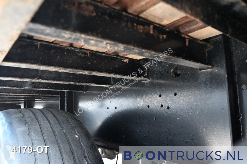 نصف مقطورة Groenewegen DRO-14-27 FLATBED | 2x...