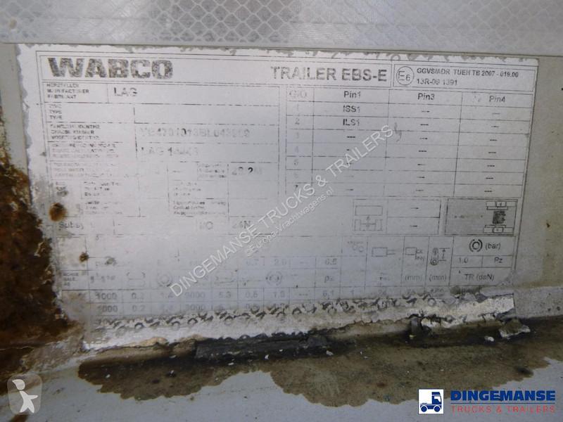 نصف مقطورة LAG 3-axle container trailer 20 ft
