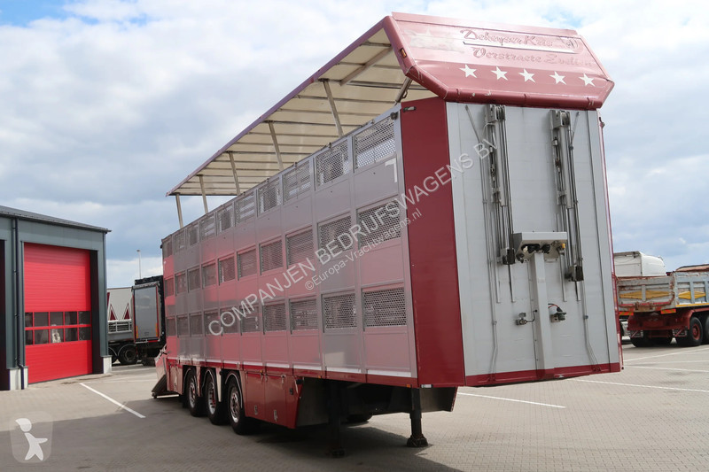 Semi remorque  3-ASSIGE OPLEGGER Scania R450...