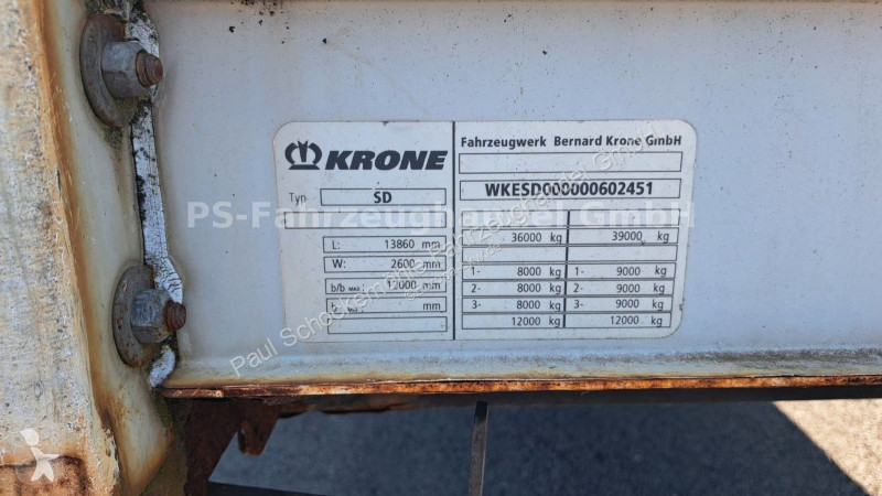 Полуремарке Krone 27*Edscha*LiftA*PalKa*LenkA*STH