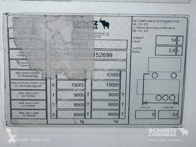نصف مقطورة Schmitz Cargobull Tiefkühler Standard