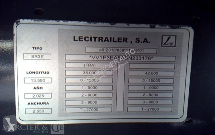 نصف مقطورة Lecitrailer