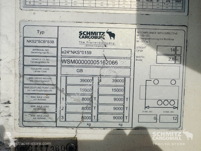 نصف مقطورة Schmitz Cargobull Tiefkühler Standard