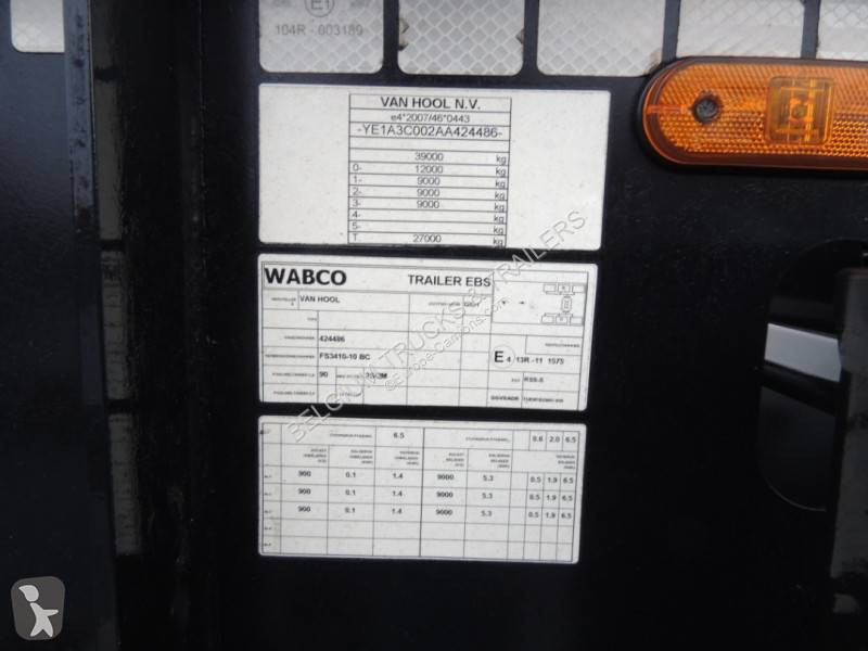 Van Hool 20'-30' adr semi-trailer