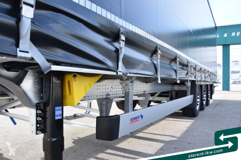 نصف مقطورة Schmitz Cargobull Hubdach Liftachse...