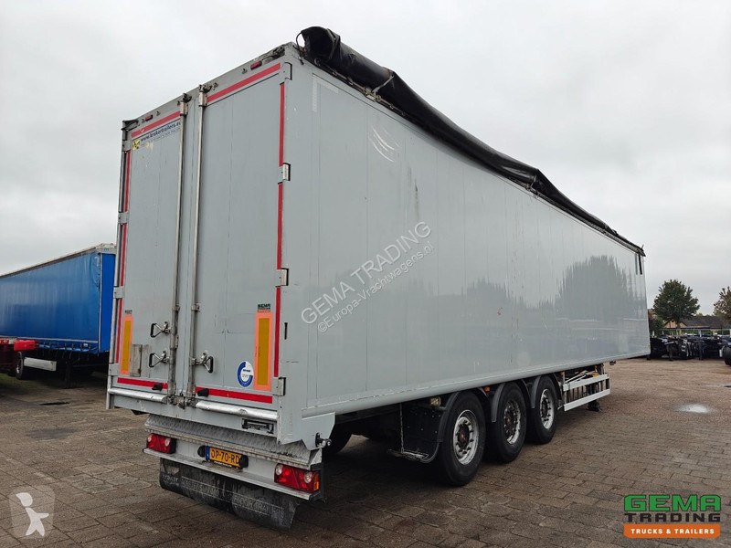 Kraker trailers 92m³ Walking floor - Galvanized...