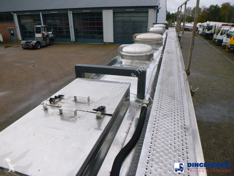 Oplegger Maisonneuve Chemical tank inox 34.6 m3...