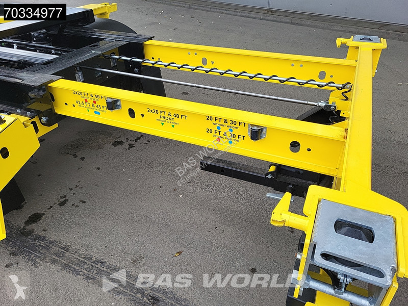Félpótkocsi Orthaus A3 3 axles NEW Multi 45ft...