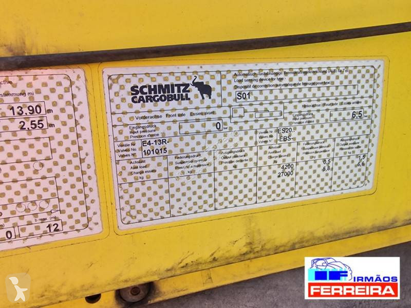 Semitrailer Schmitz Cargobull SGF *S3 porta...