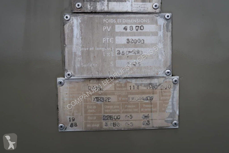 Oplegger  Filliat XTR32E2 - 1986 - Oldtimer -...