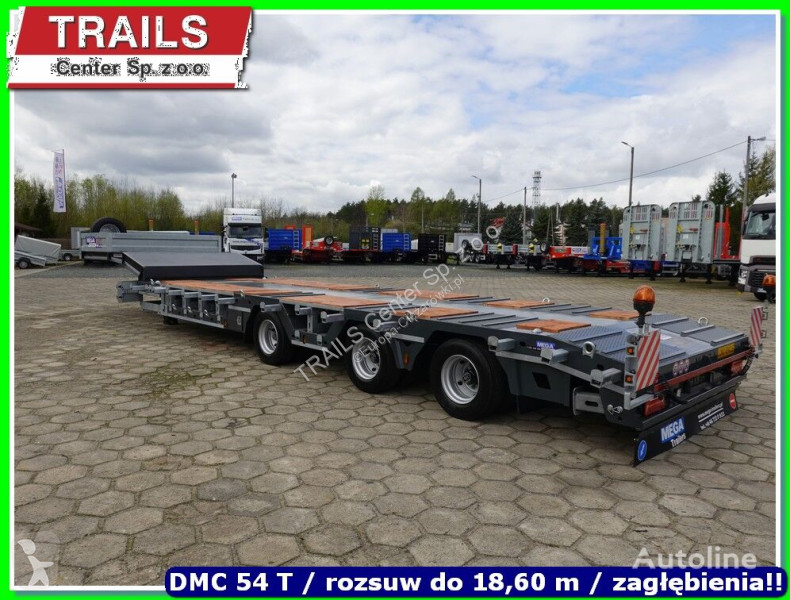 Sættevogn Mega Extandable Low-loader 18.60 m 2...