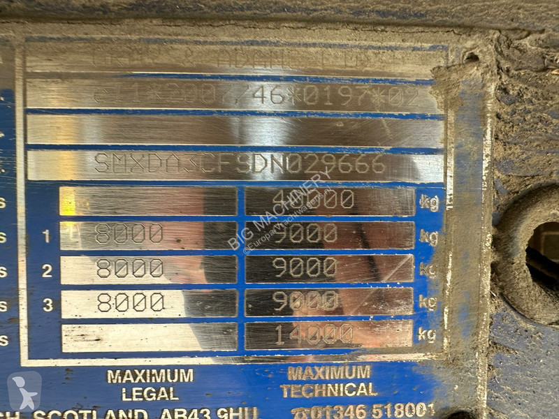 Návěs  Meat Hook Thermo King SLXE 400