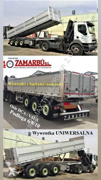 Semi remorque Zamarbu 13,60 / STOCK