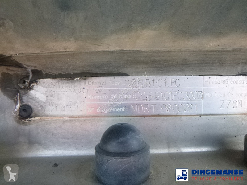 Semiremorca Magyar Bitumen tank inox 31 m3 / 1...