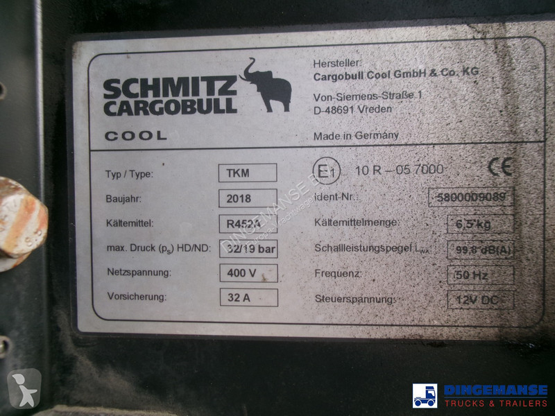 Semiremorca Schmitz Cargobull Frigo trailer +...