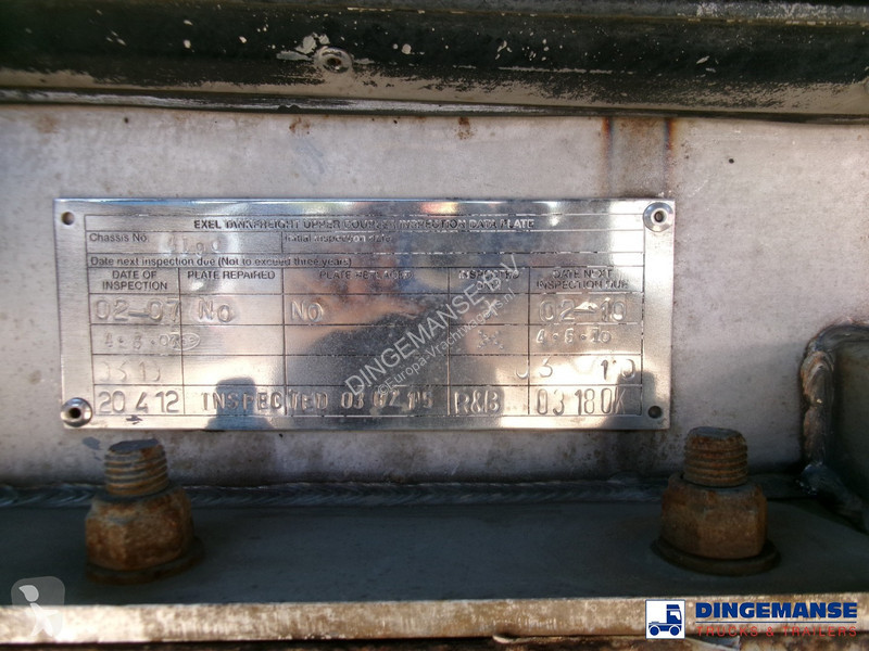 Semi reboque Clayton Bitumen tank inox 33 m3 /...