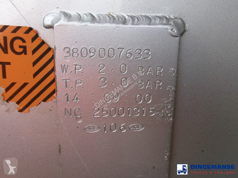 Semiremorca Feldbinder Powder tank alu 38 m3...