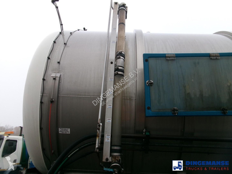 Félpótkocsi  Vacuum tank inox 30 m3 / 1 comp +...
