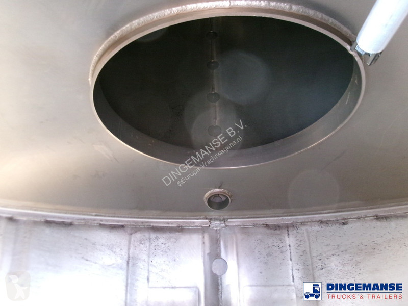 Sættevogn  Fuel tank alu 42.8 m3 / 6 comp + pump
