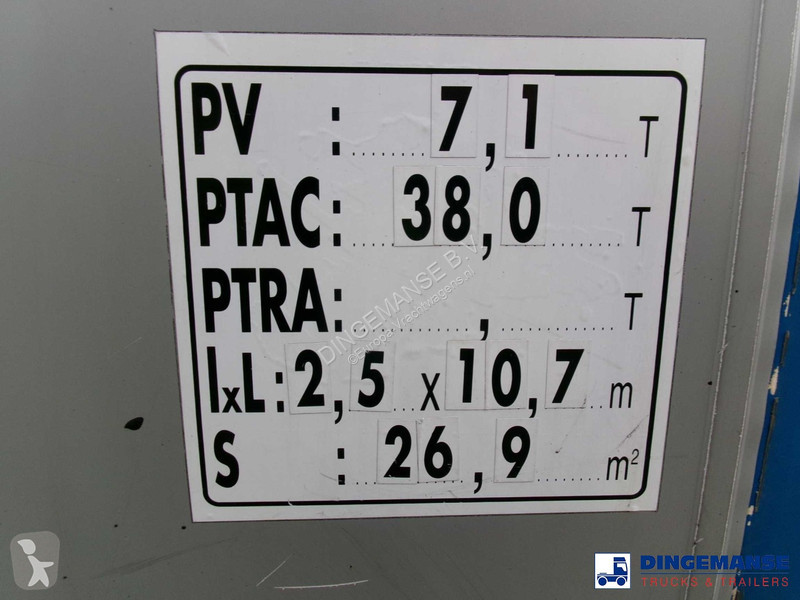 Semiremorca Magyar Bitumen tank inox 32 m3 / 1...