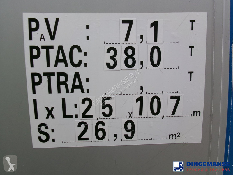 Semiremorca Magyar Bitumen tank inox 32 m3 / 1...