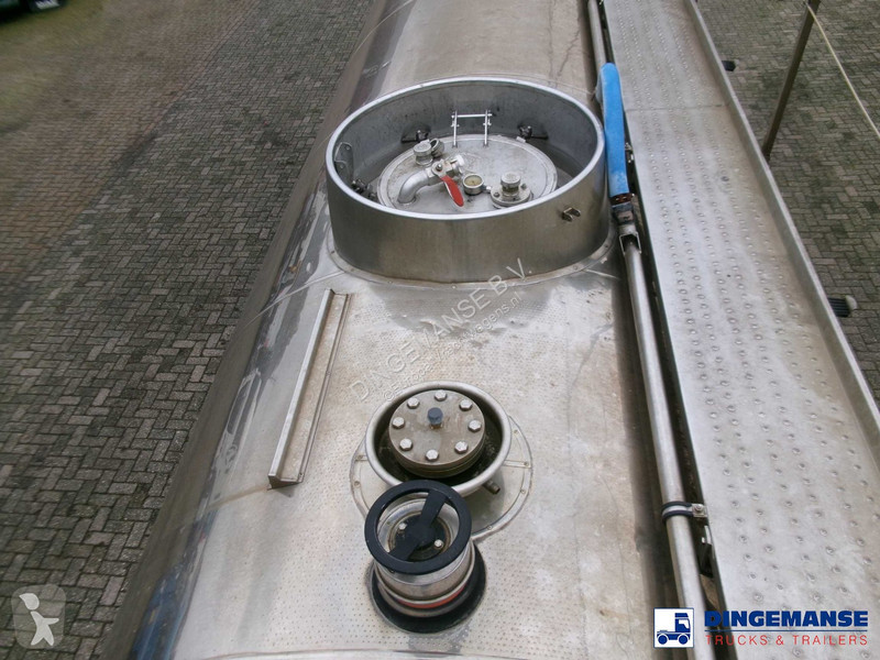 Semiremorca Magyar Chemical tank inox L4BH 33.5...