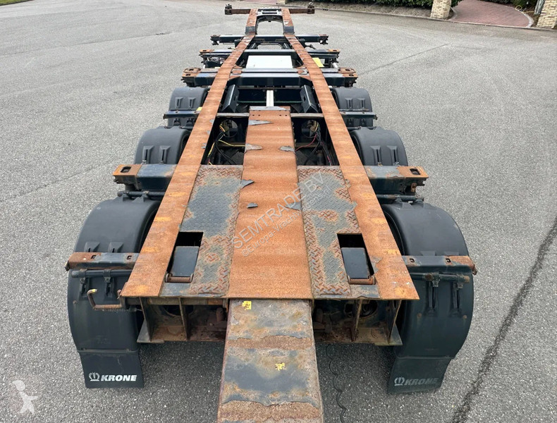 Semi remorque Krone BACK SLIDER LIFT AXLE...