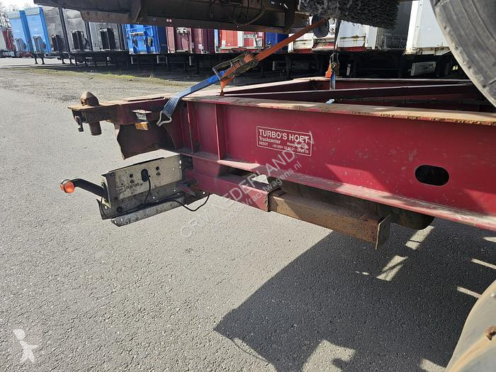 Sættevogn  40/45 ft container chassis bpw drum...