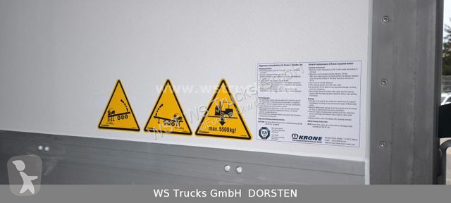 Semiremorca Krone Kühlauflieger Carrier Vector...