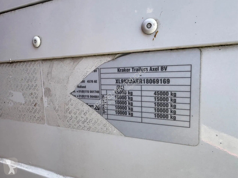 Semiremorca Kraker trailers 90m3 Cargo Floor...