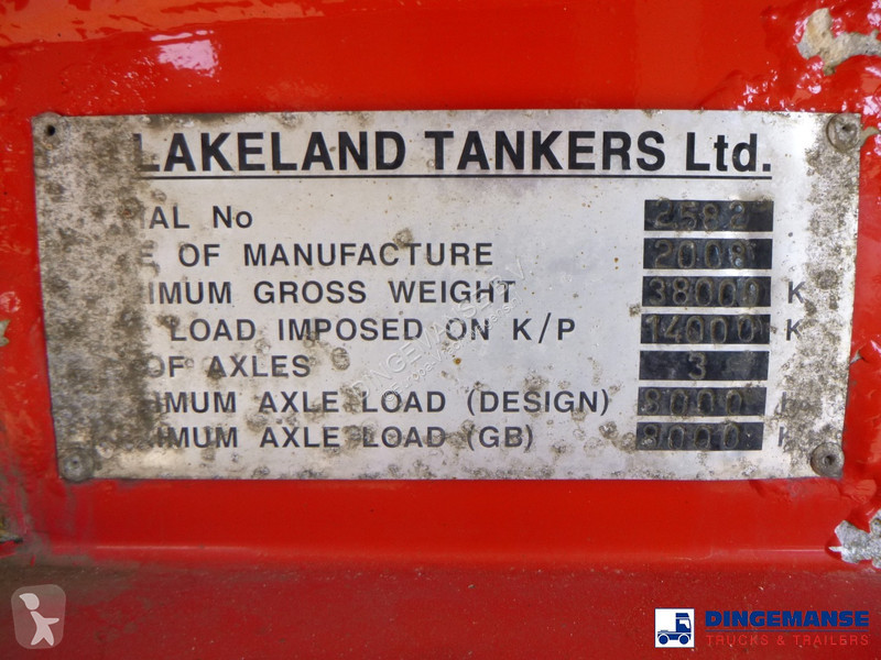 Semi reboque  Fuel tank alu 42.8 m3 / 6 comp
