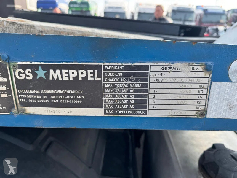 Sættevogn GS Meppel 3 AXLE - TRUCKTRANSPORTER