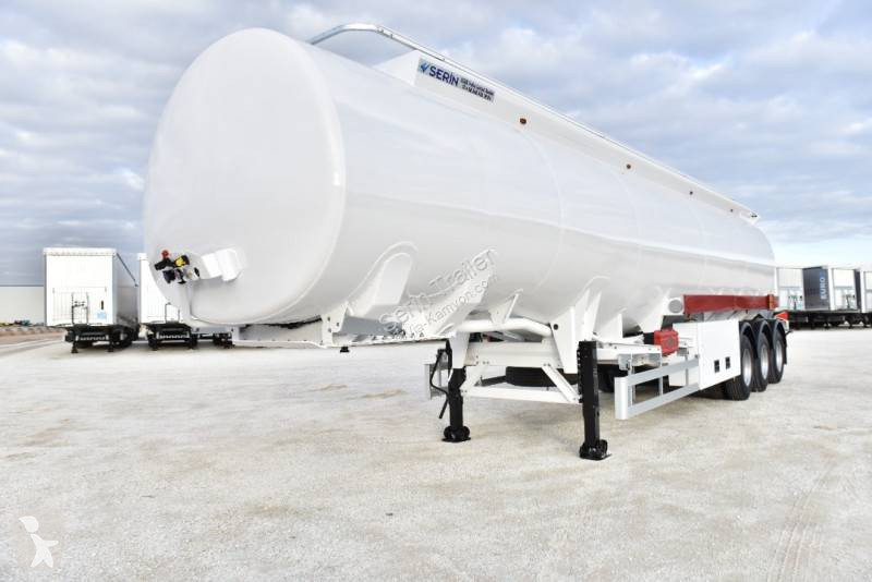 Semi remorque Serin Aluminum  Fuel Oil Tanker...